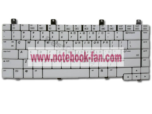 NEW HP Compaq Presario G3000 G5000 series US keyboard White - Click Image to Close